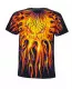 Biker T-Shirt Flame Face