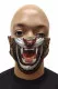 Face mask tiger jaw