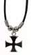 Necklace Cross with iron cross
