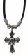 Necklace Cross with skull