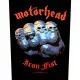 Motörhead Iron Fist Backpatch