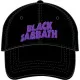 Baseball Cap Black Sabbath Logo & Devil