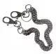 Trouser chain key ring 2 row 42 cm