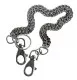 Trouser chain key ring 2 row 70 cm