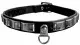 Studded Leather Collar With Ring
