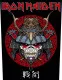 Iron Maiden Senjutsu Samurai Eddie Back Patch
