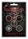 Iron Maiden Senjutsu Button Badge Set