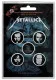 Metallica Wherever I May Roam Button Badge Set