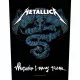 Metallica Wherever I May Roam Back Patch
