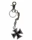 Keychain iron cross key ring