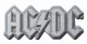 ACDC Logo Metal Pin Badge