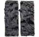 Gothic Emo Arm Warmers Grey Black