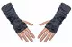 Gothic Emo Arm Warmers Grey Black