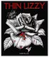 Thin Lizzy Black Rose Woven Patch