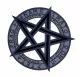 Embroidered Patch - Pentagram Tet Rag Ram Mat On