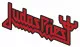 Judas Priest Logo Cut Out Woven Patch