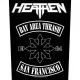 Heathen Bay Area Thrash Back Patch