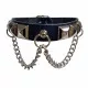 Halsband Choker Pyramidennieten & Ketten