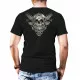 Biker T-Shirt Skull Guitar (Glow in the Dark)