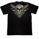 Biker T-Shirt Skull Guitar (Glow in the Dark)