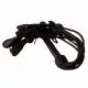 Rose Flogger With 9 Roses In Black
