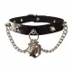 Gothic Collar Choker Bat & Killer Studs