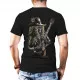 Gothic-T-Shirt mit Totenkopf Rockstar (Glow in the Dark)
