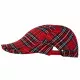 Klassische Schiebermütze Tartan Karo - Casquette - Sportmütze