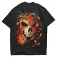 3D High Definition T-Shirt with Piercing and Studs