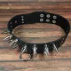Faux Leather Choker with Killer Studs