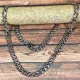 Wlegant Stainless Steel Necklace | Small Curb Chain