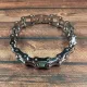 Biker Chain Wristband | Stainless Steel