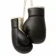 Mini Boxing Gloves Black-White