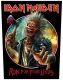 IRON MAIDEN - RUN FOR YOUR LIVES | Rückenaufnäher
