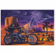 Grand Canyon Biker | Textile Poster (copy)