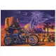 Grand Canyon Biker | Textile Poster (copy)