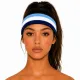 Headband lightblue-white-blue