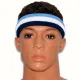 Headband lightblue-white-blue