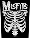 Misfits - Ribcage | Rückenaufnäher