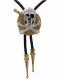 Bolo Tie White Skull