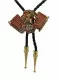 Bolo Tie Eagle with Peace Symbol