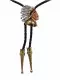 Bolo Tie Red Indian