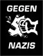 Gegen Nazis Aufkleber