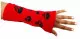 Arm sleeves red with Skulls