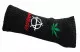 Arm sleeves with Anarchy Weed pattern