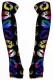 Arm sleeves with multicolored Lips