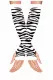 Armwärmer Zebra Muster