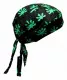 Bandana Cap Little Cannabis Leaves