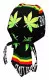 Bandana Cap Rasta Cannabis