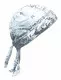 Bandana Cap Light Grey Paisley